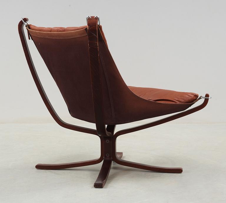 FÅTÖLJ, "Falcon chair", Sigurd Russel, Vatne möbler, 1970-tal.