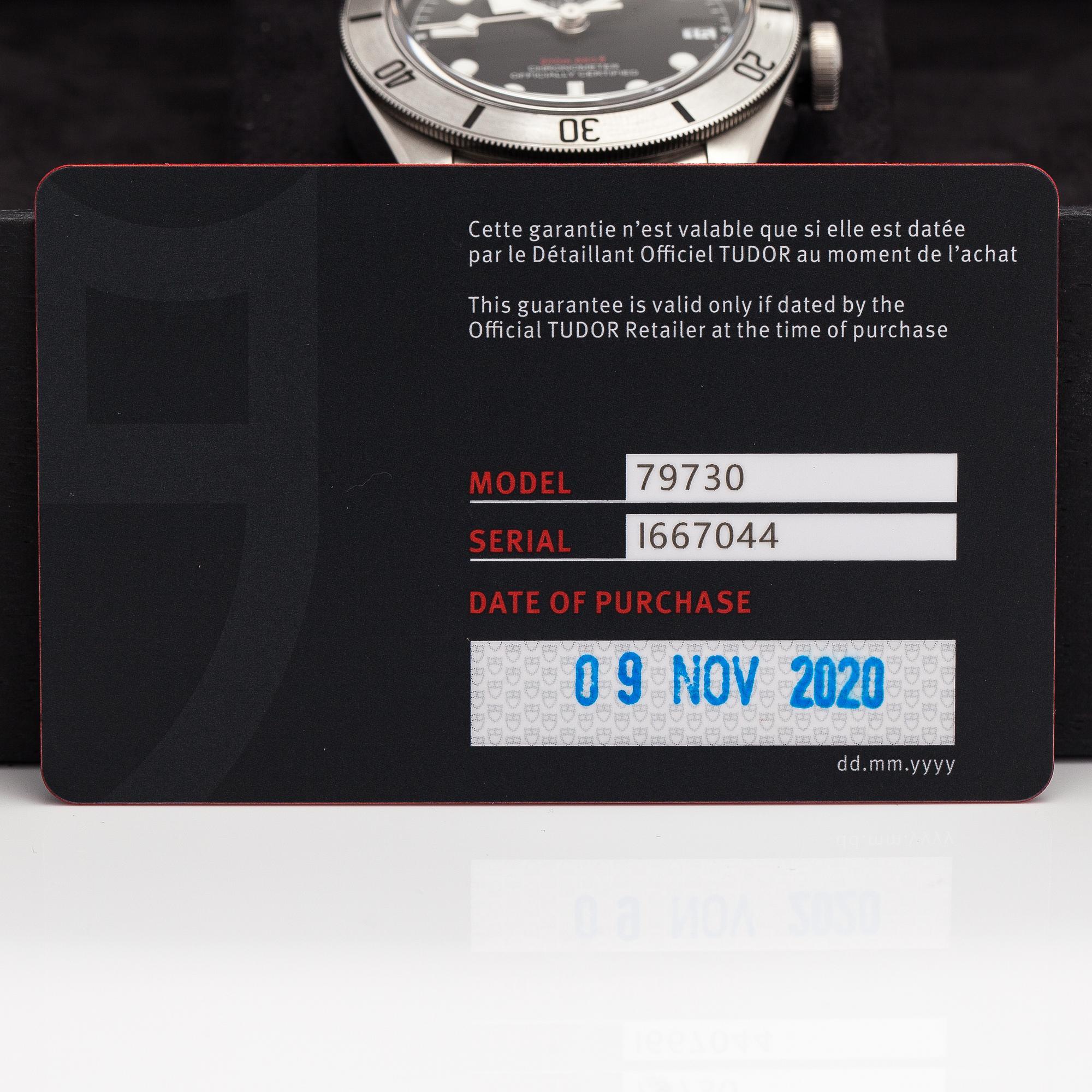Tudor, Black Bay, 200m, rannekello, 41 mm.