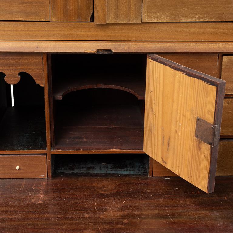 A mahogany-veneered Empire cabinet, first part of the 19th Century.