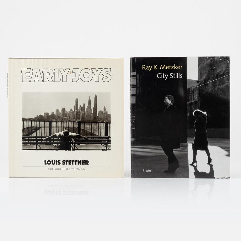 Louis Stettner,  Ray K. Metzker, 2 photobooks.