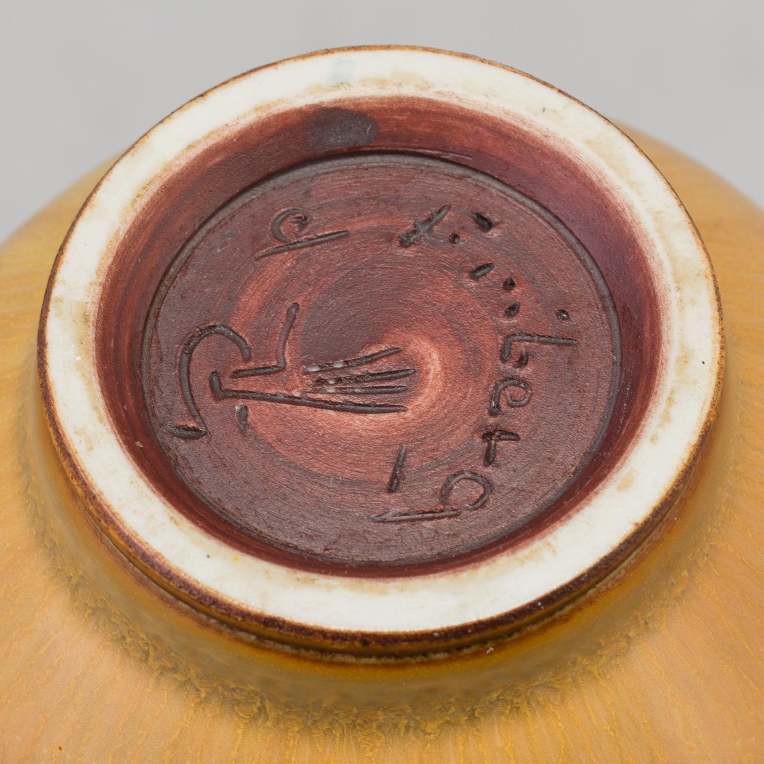 BERNDT FRIBERG, vas, stengods, Gustavsberg studio, signerad.