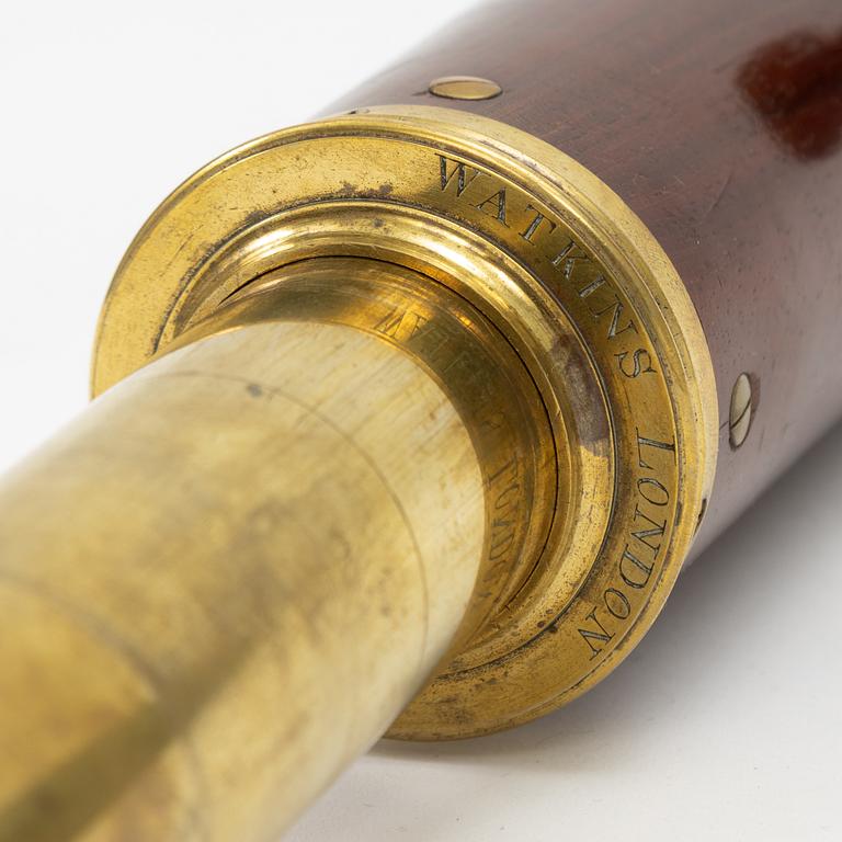 Telescope, 19th century. by Watkins, London.