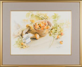 Fritz Jakobsson, water colour, signed and dated -89.