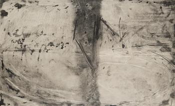 Jarmo Kurki, black chalk, signed and dated -88.