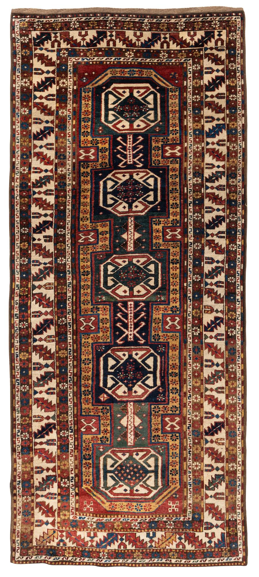 An antique Shahsavan, probably from the Moghan area ca 293 x 124 cm.