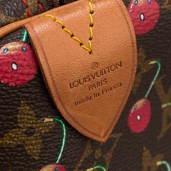 LOUIS VUITTON, "Monogram cerises cherry Speedy 25", limited edition s/s 2005.