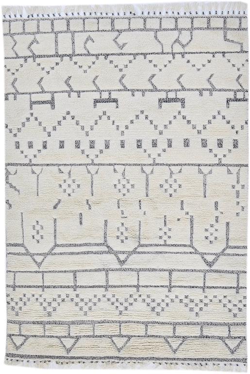 Matta, Marocko design, Souf, ca 226 x 168 cm.