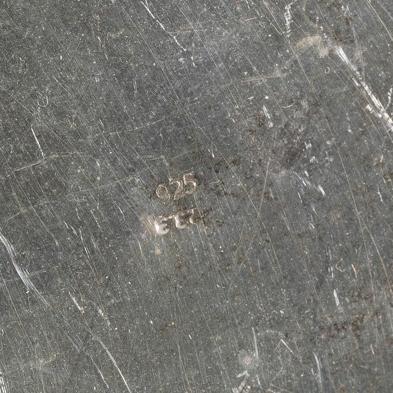 Basket, sterling silver, 20th century.