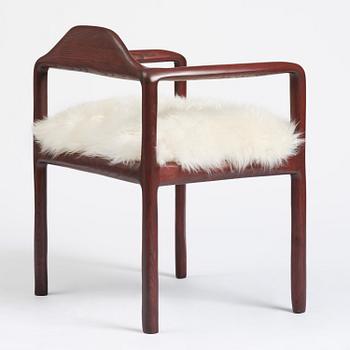 Niklas Runesson, a unique chair, executed in his studio, Stockholm, 2025.