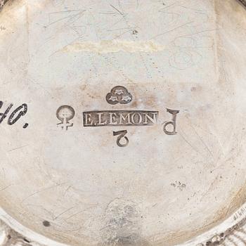 Erik Lemon, bägare, silver, Uppsala 1797.