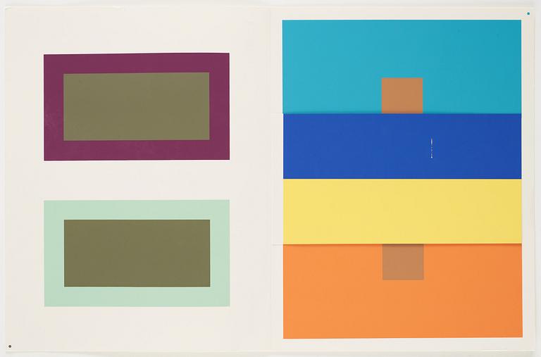 Josef Albers, "Interaction of color".
