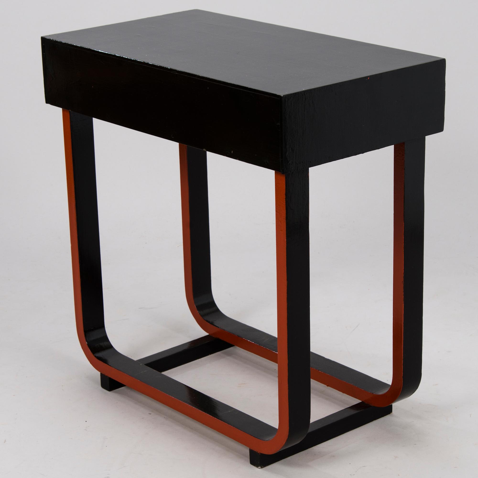 SIVUPÖYTÄ, puuta, Asko 1930-luku.