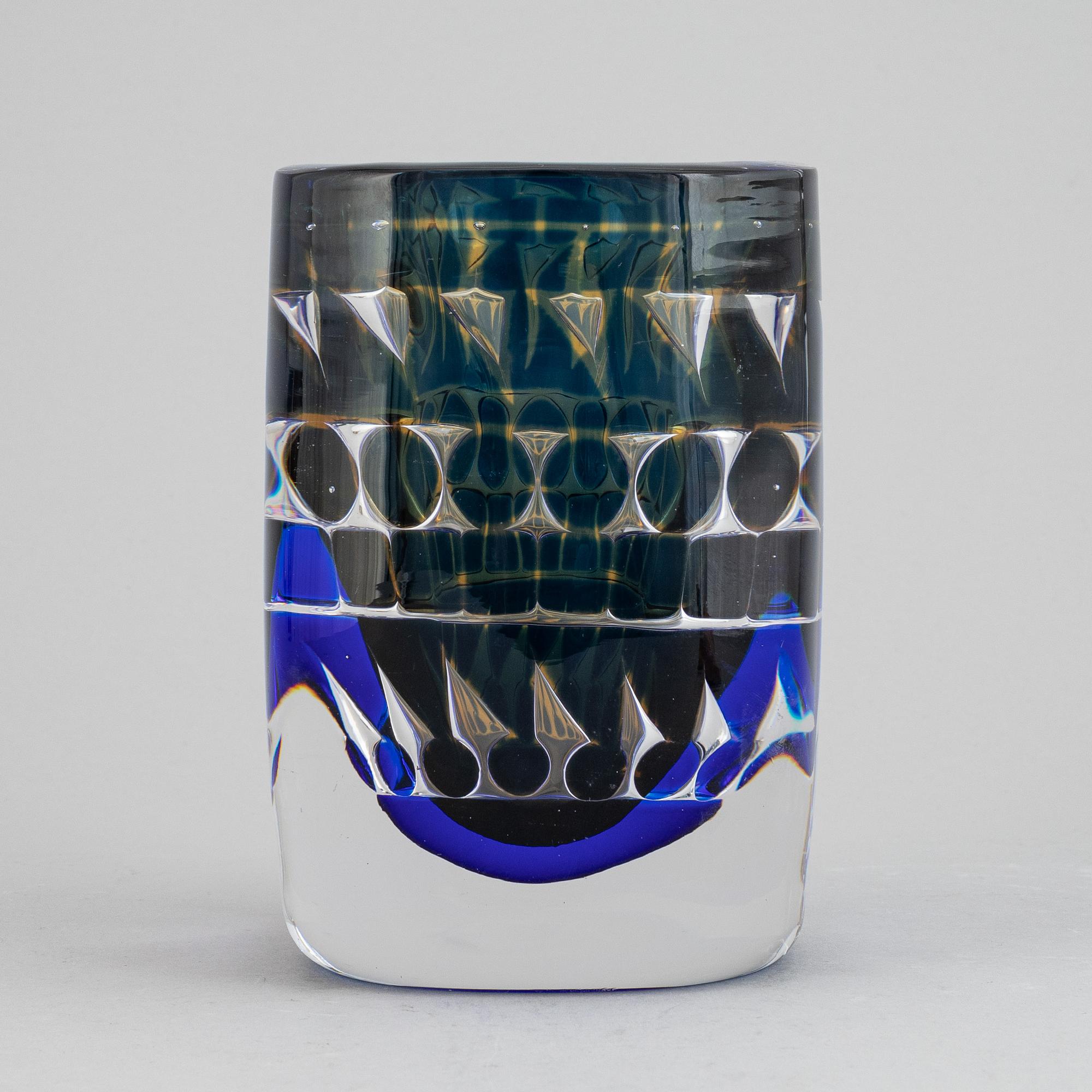 Ingeborg Lundin, vas, glas, ariel, Orrefors.