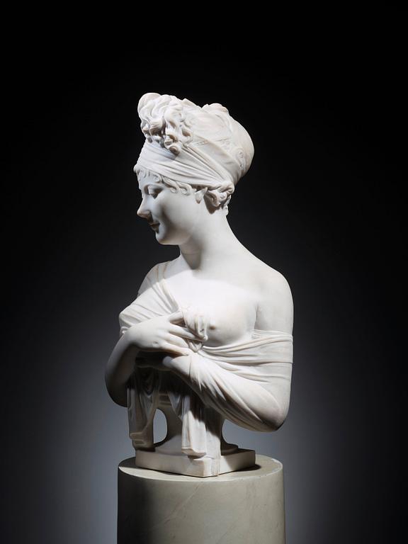 JOSEPH CHINARD, efter, skulptur, marmor.