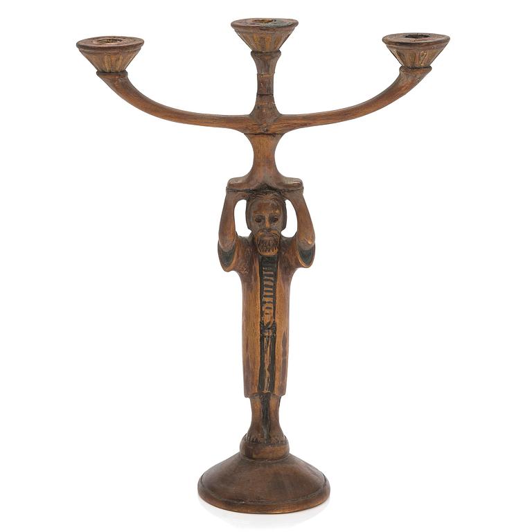 Hannes Autere, candelabrum / sculpture, signed H. Autere -25.