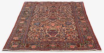 Matta, semiantik Keshan, centrala Persien, ca 205 x 135 cm.