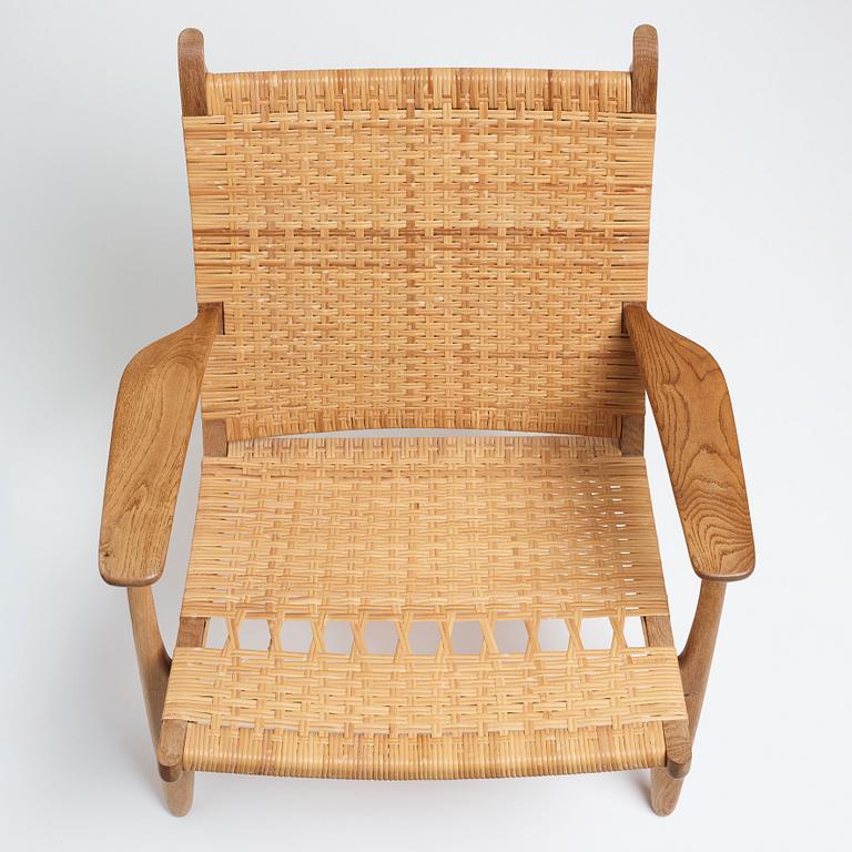 Hans J. Wegner, fåtölj "CH-27", Carl Hansen & Son, Danmark, 1950-60-tal.