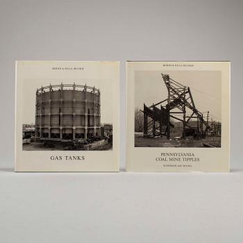 FOTOBÖCKER, 2 st, Bernd & Hilla Becher,