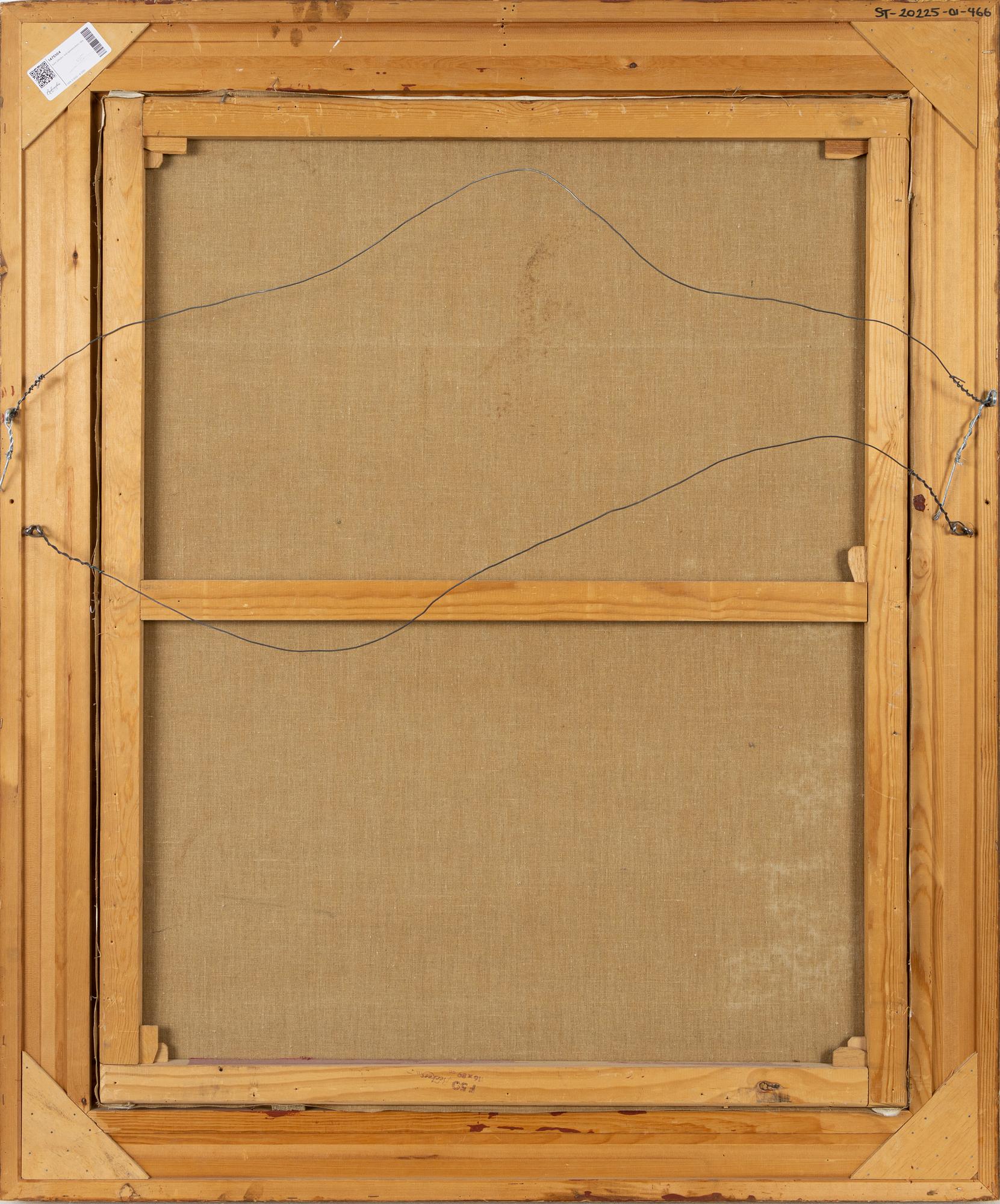 Sam Uhrdin, olja på duk, signerad och daterad -60.