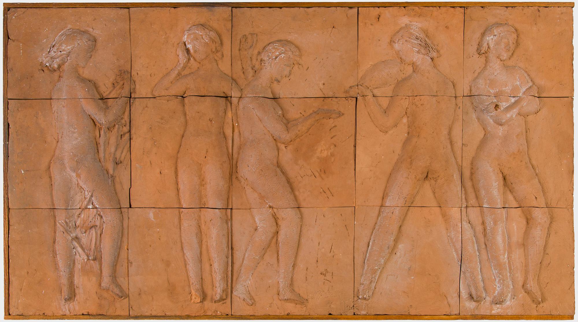 Pekka Kontio, reliefi, triptyykki.