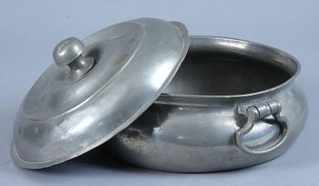 GRÖTSKÅL, tenn, 1800-tal.
