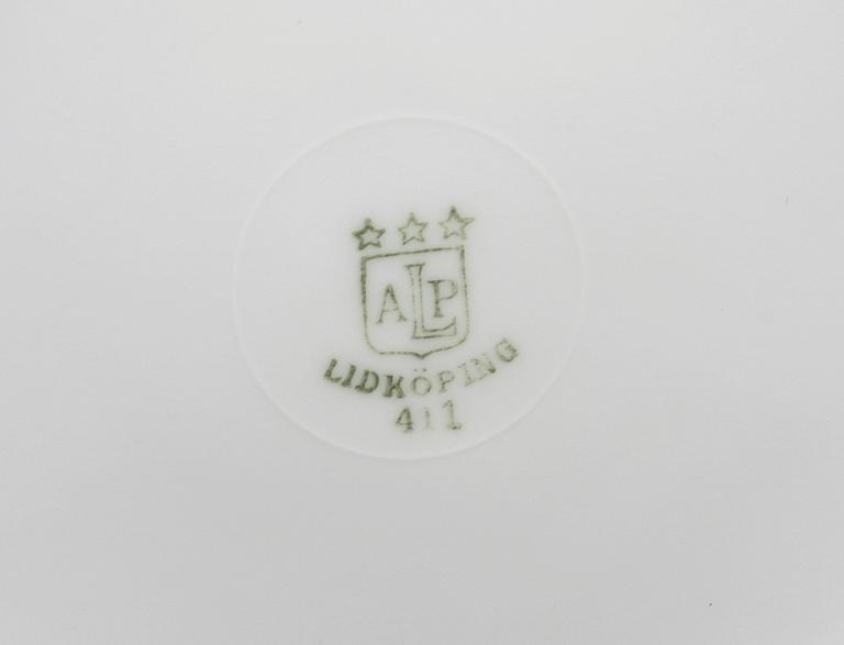 MATSERVIS, 88 delar, porslin, Lidköping.