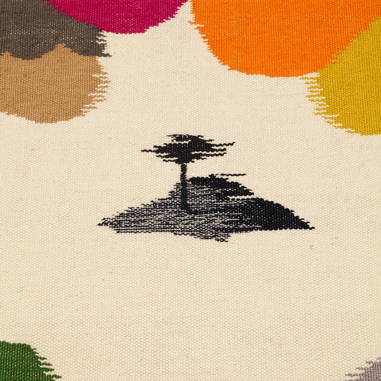 Kaisa Melanton, A TAPESTRY, "Ön", tapestry weave, ca 200-201 x 111,5-112,5 cm, signed AB MMF KM.