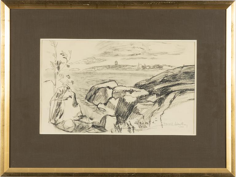 Harald Lindberg, Coastal Landscape.