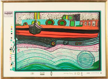 Friedensreich Hundertwasser, Ur  "Look at it on a rainy day (The Regentag portfolio)".