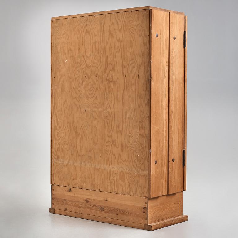 Axel Einar Hjorth, a stained pine cabinet "Lovö", Nordiska Kompaniet, Sweden 1930's.