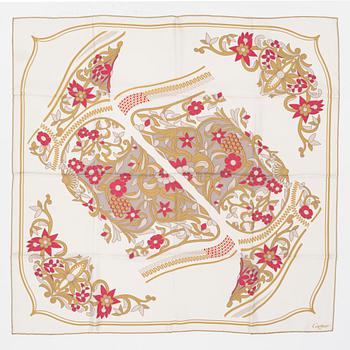 Cartier, a twill silk scarf.