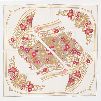 Cartier, scarf.