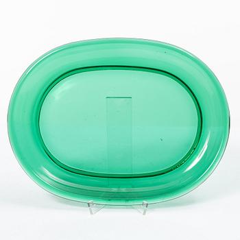 Josef Frank, Eleven lobster plates and eight bowls, Reijmyre/Gullaskruf for Svenskt Tenn, Sweden.