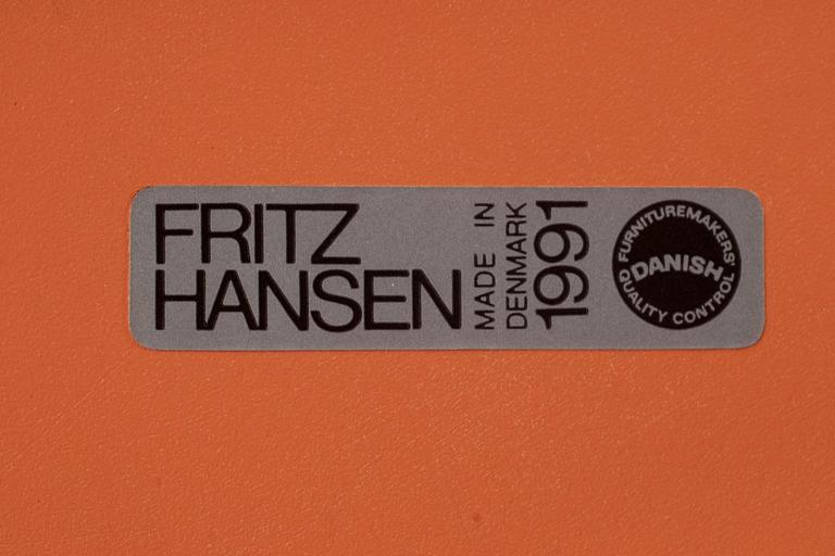 STOLAR, 4 st, "Sjuan", Arne Jacobsen, Fritz Hansen.