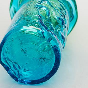 Oiva Toikka, vas, "Bambu", signerad Oiva Toikka Nuutajärvi Notsjö.