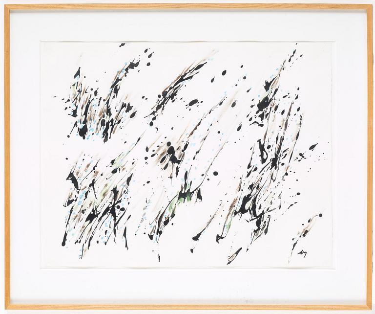 Henri Michaux, HENRI MICHAUX, Ink on paper Signed HM, executed 1980.