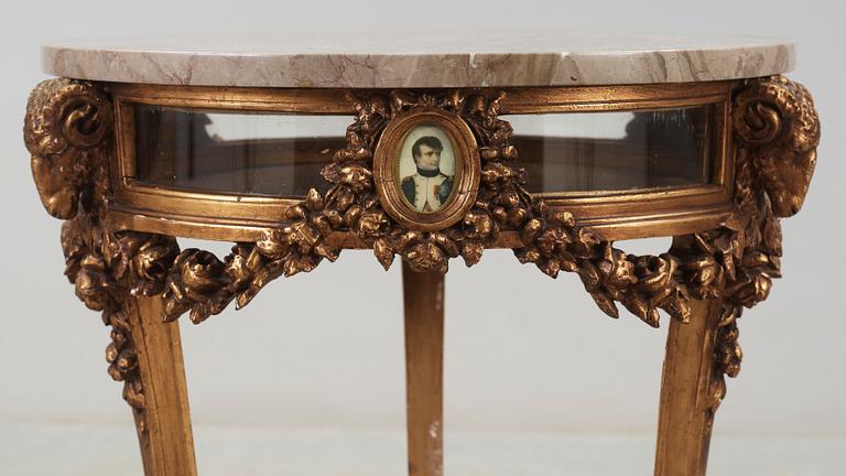 MONTERBORD, Louis XVI-stil, 1800-talets slut.