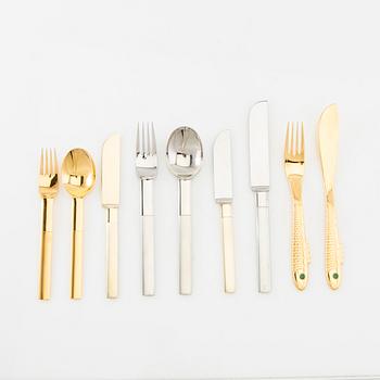 Gunnar Cyrén, cutlery 84 pcs "Nobel" Gense/Yamazaki.