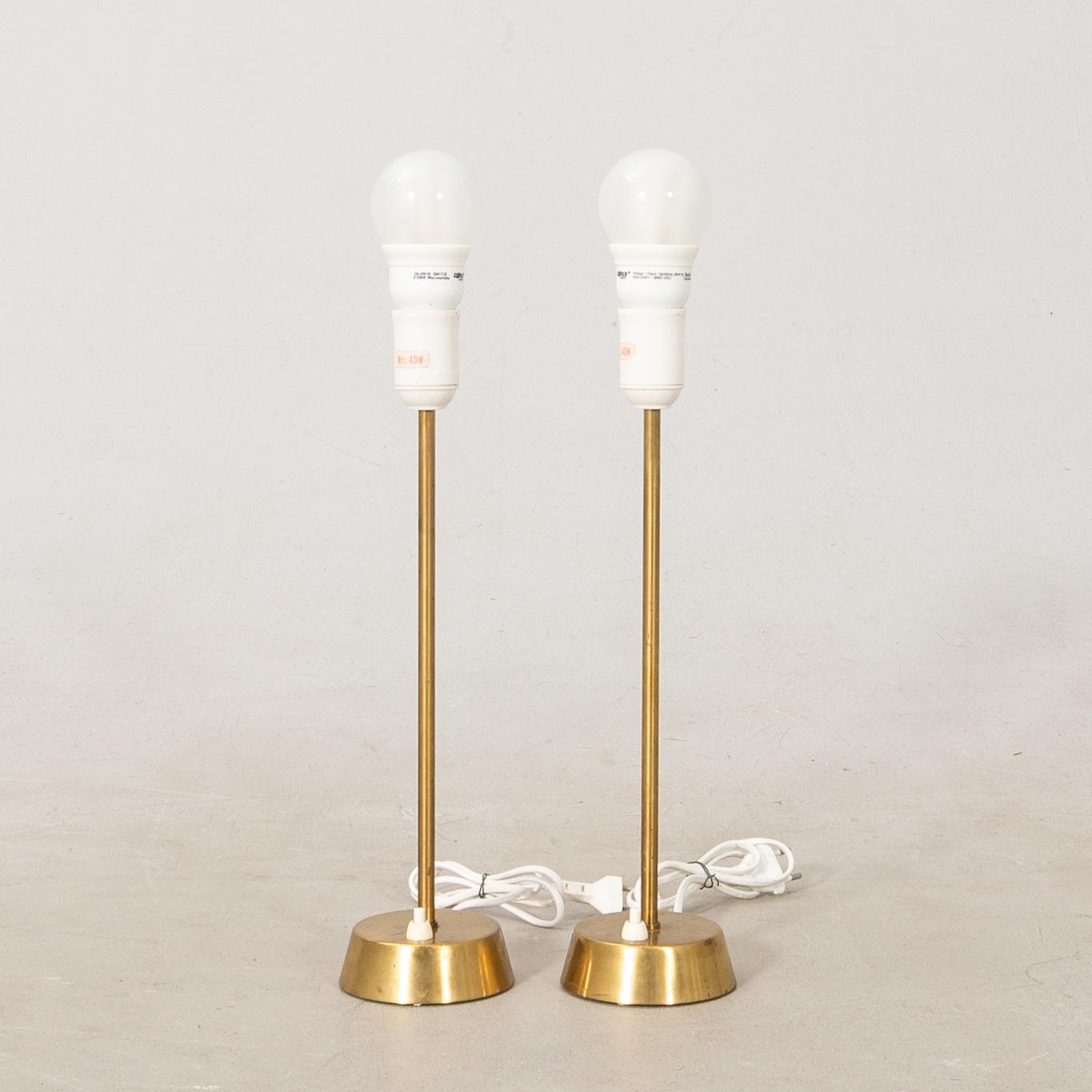 Table lamps, a pair, Asea, mid-20th century.