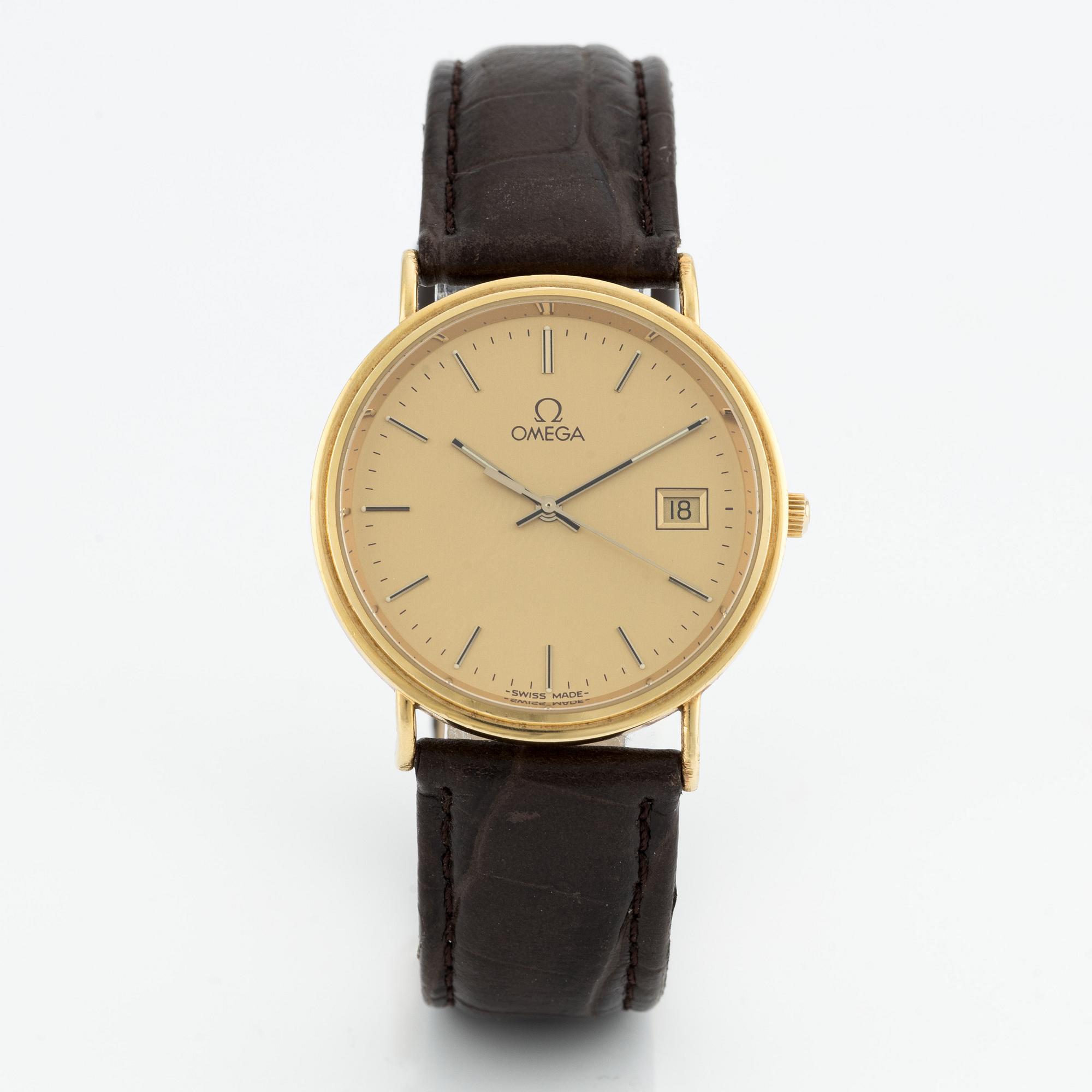 Omega, Seamaster, Jubilee, armbandsur, 32,5 mm.