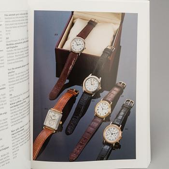 KLOCKLITTERATUR, 9 st, bl.a. Automatic-Armbanduhren aus der Schweiz: Uhren, die sich selber aufziehen.
