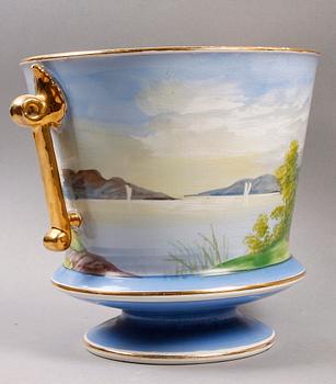 YTTERFODER, flintgods, Gustafsberg, tidigt 1900-tal.