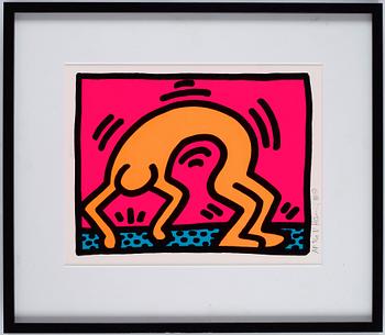 Keith Haring, ”Pop Shop II (B)”.