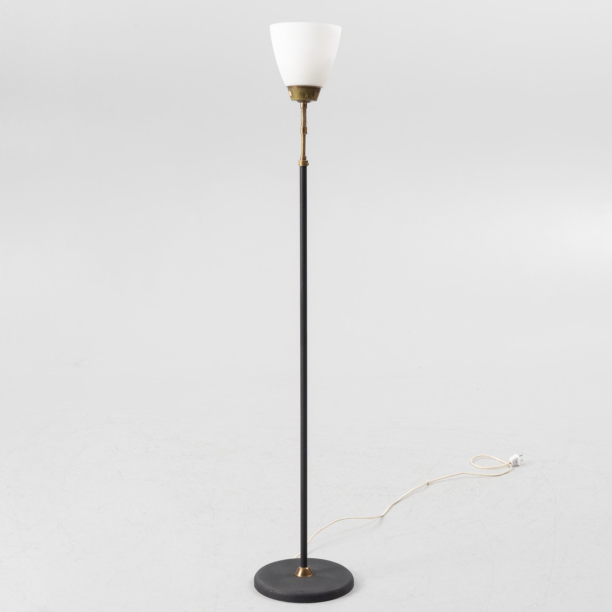 A floor lamp, EWÅ, mid 20th Century.