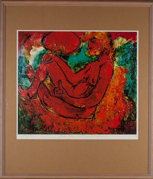 REIDAR SÄRESTÖNIEMI,  offset-tryck, signerad och daterad -76, numrerad 17/300.