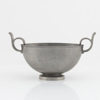 Edvin Ollers, a pewter bowl, from Schreuder & Olsson Stockholm.