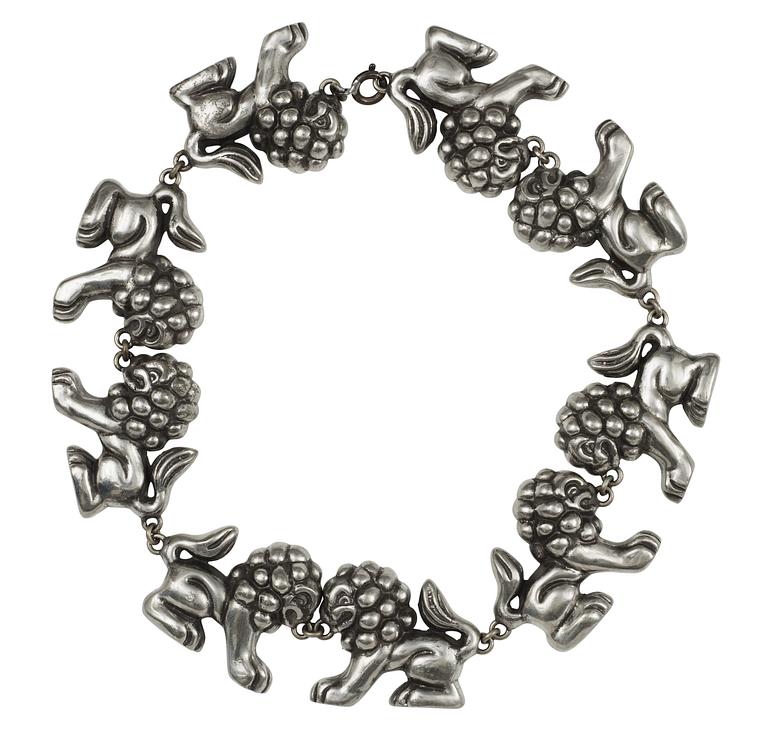 ANNA PETRUS, halsband, Firma Svenskt Tenn, 1940-tal.
