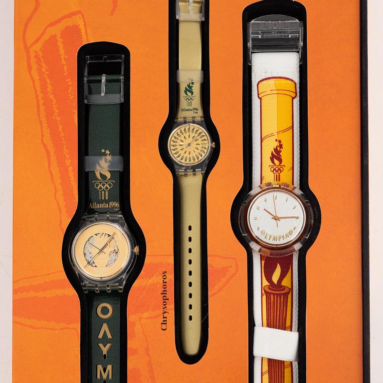 Swatch, "The Swatch Centennial Olympic Games Collection For Honour And Glory", Atlanta 1996".