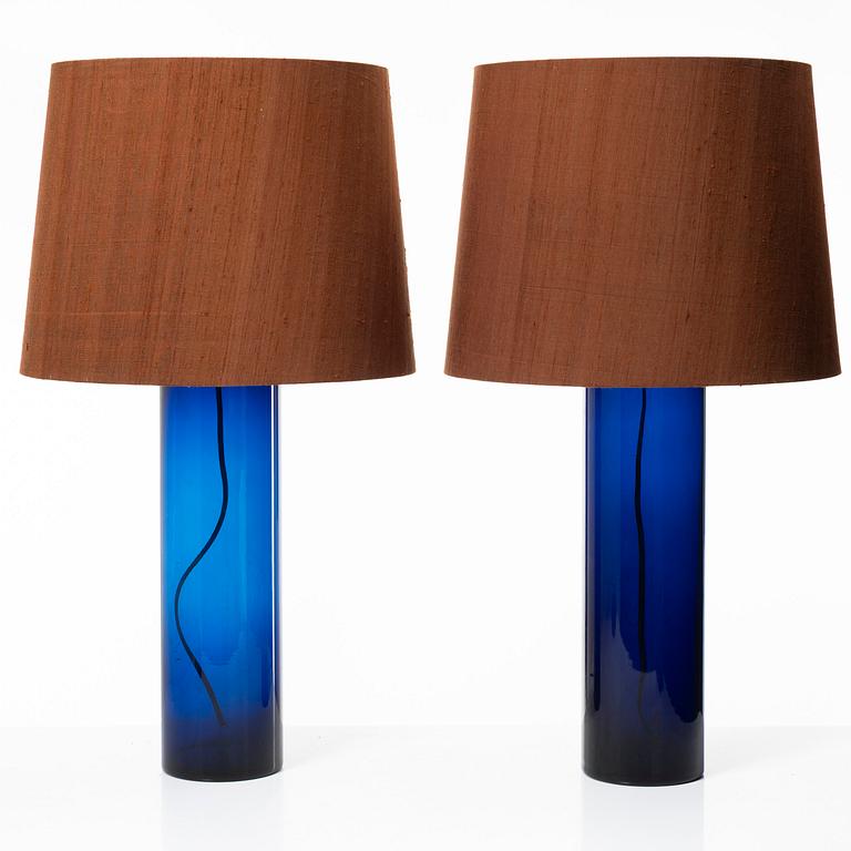 A pair of Luxus table lamps, Vittsjö.