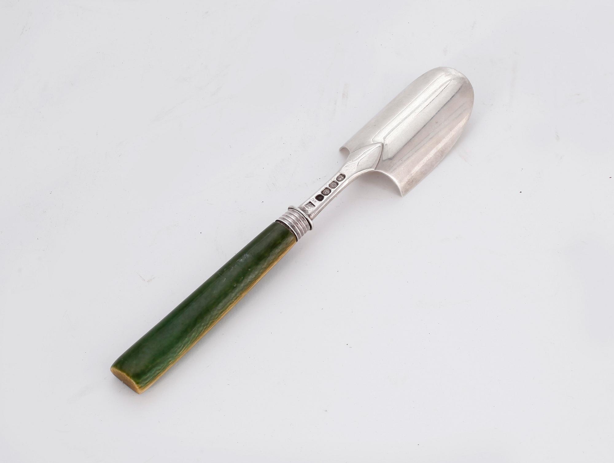 STILTONSPADE, silver, William Eley & William Fearn, London, 1822.